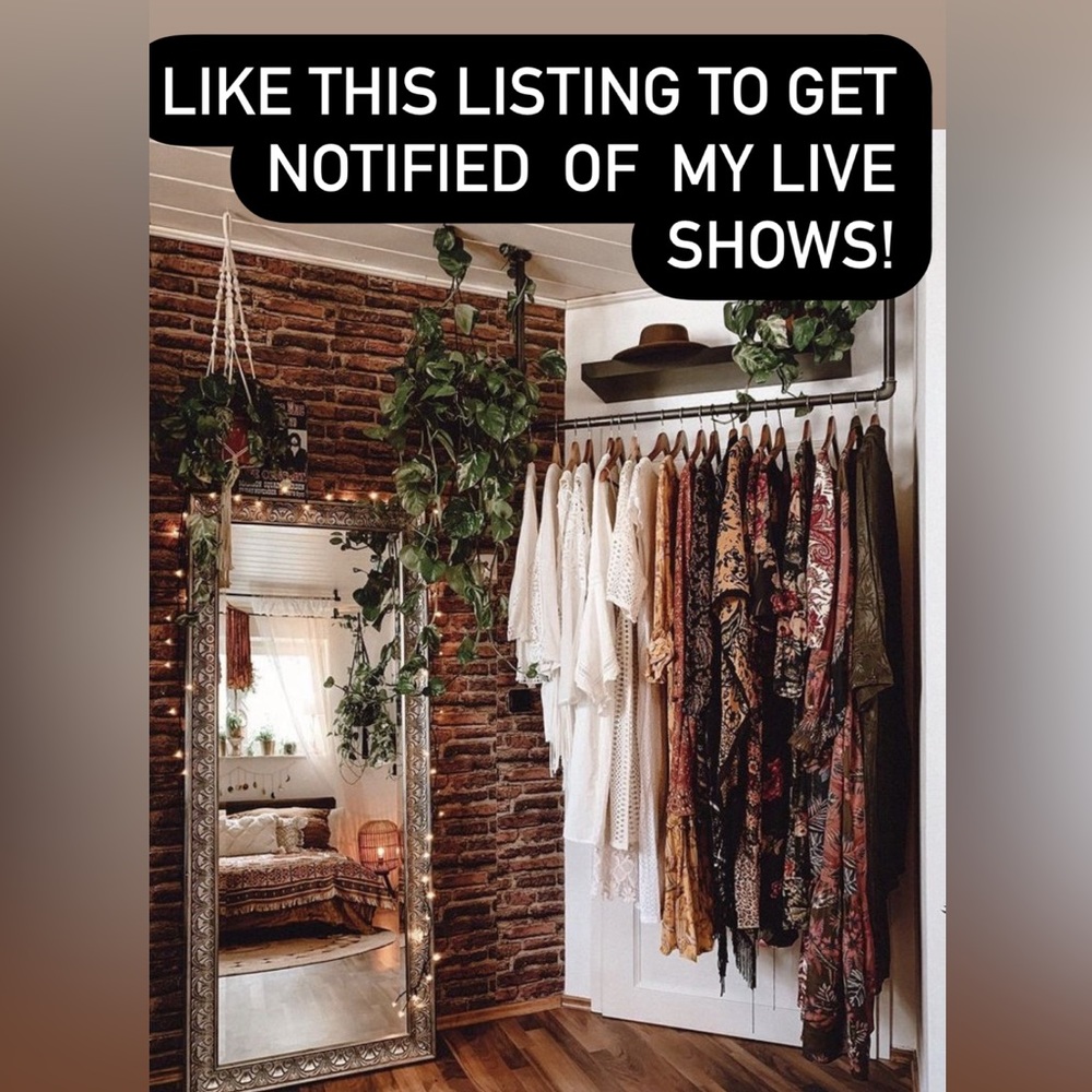 Like this listing to know when I’m live!